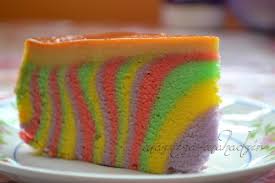 Kek ni merupakan kek yang paling asas dan sungguh mudah dibuat. Resepi Kek Karamel Pelangi Sukatan Cawan