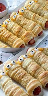Mummy Dogs Video Video Recipe Video Halloween Appetizers Easy Halloween Food For Party Halloween Treats