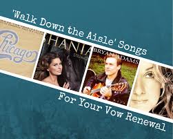 Our Favorite Songs To Walk Down The Aisle Perfect For Vow Renewals Wedding Renewal Vows Wedding Vow Renewal Ceremony Vow Renewal Ceremony