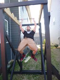 Cool Vertical Salmon Ladder Could Space More For Difficulty Ninja Warrior Course American Ninja Warrior Obstacles Backyard Obstacle Course