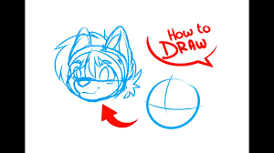 These can pretty much be split into tree parts. How To Draw Anime Furry Heads Art Tutorial Youtube