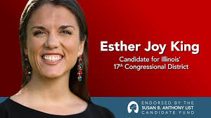 SBA List's Candidate Fund PAC Endorses Esther Joy King for Congress in  IL-17
