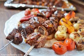 Koobideh kabob is a persian recipe featuring skewers of juicy ground lamb, beef, and onion. Shish Kabob Kebab Recipe Amira S Pantry