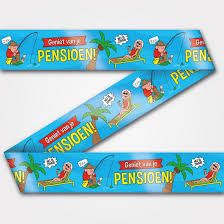 Decoratie Lint Pensioen Pensioen Versiering Feestartikelen Nl Feestartikelen Nl