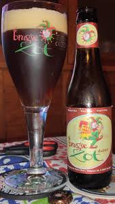 Be De Halve Maan Brugse Zot Dubbel Beer Bottle Belgian Beer Beer