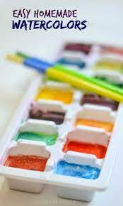 The 11 Best Diy Art Supplies For Kids Homemade Watercolors Art For Kids Watercolor Cake