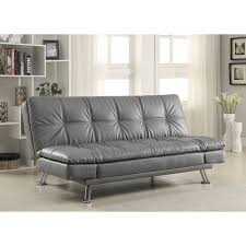 Futon limited t/a futon company is a credit broker and is authorised and regulated by the financial conduct authority. Futon Company Sofa Bed Coaster Company Dilleston Grey Sofa Bed In Futon Style With Chrome Legs Overstock 12189532 A Convertible Base Combined With An 8 Thick Futon Mattress Makes Lofa