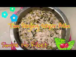 Maybe you would like to learn more about one of these? Daging Cincang Sayur Asin Simple No Ribet Nyuk Piang Youtube