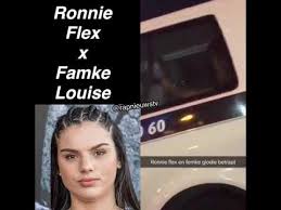 Famke louise is a dutch youtuber, model as well as a singer who appeared on in the 19th season of the dutch television series expeditie robinson. Ronnie Flex Zoent Met Famke Louise Youtube