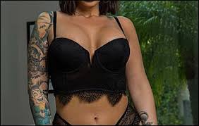 He unzipped his pants and took out his hard cock. Tattooed Brunette Ivy Lebelle In Sexy Heels Loves Showing Her Hot Body