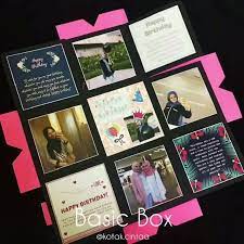 Kalau nak bagi hadiah untuk lelaki, nak belikan hadiah yang macam mana? Diy Explosion Box Gift Murah Postingan Facebook