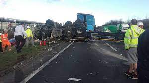 Two men have been arrested after another male was seriously injured in a crash near grantham on wednesday evening that closed the road for several hours. Lorry Driver Jailed After Fatal A1 Crash