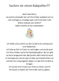 Da mich ihre stellenausschreibung sehr interessiert, möchte ich mich auf ihren nebenjob als babysitter mit großem interesse bewerben ; Ist Die Anzeige Fur Geschafte Ok Baby Aushang