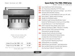 Maybe you would like to learn more about one of these? Epson Stylus Pro 9900 User Manual Manualzz