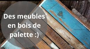 Tout se transforme pour l'intérieur. Fabriquer Des Meubles En Palettes De Bois