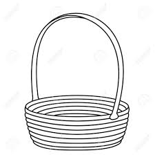 These themed baskets can make the perfect gift for here is a christmas gift i want to try this year.saw this all over pinterest. Basket Clipart Black And White In 2021 Clipart Black And White Basket Drawing Clip Art