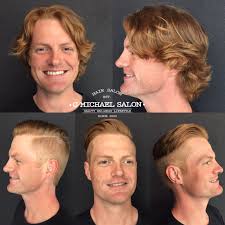 We've compiled a list of long hairstyles for guys so that you can try something new the next time you any of these long hairstyles for men can easily be achieved with the right techniques, tools, and products. Men S Long Hair To Short Hair Transformations By Indy S Top Salon G Michael Salon G Michael Salon