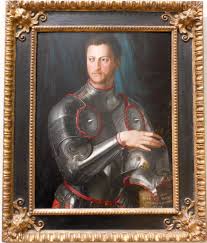 Cosimo I De Medici In Armour Circa 1545 By Agnolo Bronzino Oil On Panel Nsw Gallery Of Art Sydney Au Art Historian Portrait Painting Painting Drawing