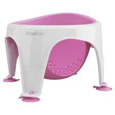 The my bath seat provides a helping hand to parents and full support to baby during bath time. Angelcare Baby Bath Seat Pink Baby Bath Seat Bath Seats Baby Bath