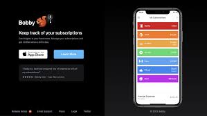 bobby 在手機追蹤管理訂閱服務 統計每月支出和帳單提醒功能in 2021 icloud fixed cost app