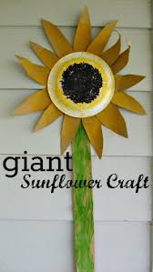Giant Sunflower Craft No Time For Flash Cards