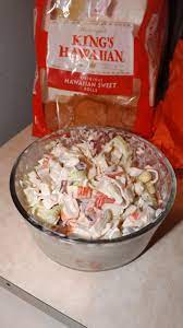 Island Crab Salad Hawaiian Food Crab Salad Imitation Crab Salad