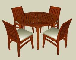 Summer Dining Table 3d Skp Full Project For Sketchup In 2020 Summer Dining Dining Table Table
