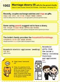 Easy To Learn Korean 1002 Marriage Dowry Gifts For The Groom S Family Part Two Learn Korean Korean Language Learning Korean Language