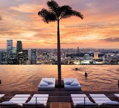 Sands Skypark Infinity Pool Restaurants Obervation Deck Gift Shop Places To Travel Sands Singapore Beautiful Places