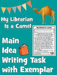 How books are brought to children around the world. My Librarian Is A Camel Writing Worksheets Teaching Resources Tpt
