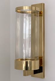 Will definitely recommend this to my friend and family. Pair Of Chapman Brass And Glass Candle Wall Sconces At 1stdibs
