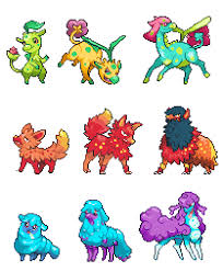 Le dessin de coloriage flamiaou pokemon est un pokemon à colorier pour les enfants gratuit. Sprites And Pixel Art On Fake Creators Deviantart