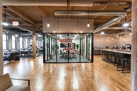 Pinterest Offices Chicago Office Snapshots Open Office Design Industrial Office Design Office Space Design