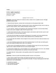 Parallel structure, or parallelism, means using the same pattern of words to show that two or more words or ideas are of equal importance. Parallel Structure Worksheet Pdf Name Date Parallel Structure U2013 Exercise 3 Directions Choose The Option That Maintains Parallel Structure In The Course Hero