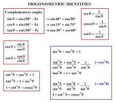 Trigonometric Identities 2 Studying Math Trigonometry Math Formula Chart