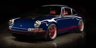 Painted in a beautiful velocity yellow that flows right. Porsche 911 Reimagined By Singer For Sale For 1m Used Singer