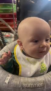 Todays breakfast; mini wheats for the littles; banana and avocado for Axel 