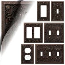 Maybe you would like to learn more about one of these? Aged Bronze Filigree Switch Cover Plate Vintage Arabesque Toggle Rocker Duplex Plates On Wall Wall Switch Plates Switch Plate Covers