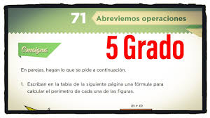 Información sobre libro de matemáticas de quinto grado página 100 contestado. Desafio 71 Quinto Grado Abreviemos Operaciones Paginas 133 134 Y 135 Libro De Matematicas De 5grado Youtube