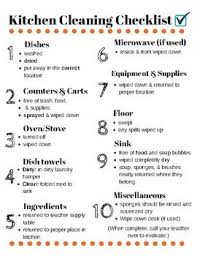 Pin By Marilyn Smith On Teaching Kitchen Cleaning Checklist Cleaning Hacks Cleaning Checklist