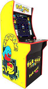 The most common pac man arcade game material is polyester. Amazon Com Arcade1up Classic Cabinet Home Arcade 4ft Pac Man Video Games