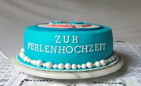 Perlenhochzeit Hochzeit Torten