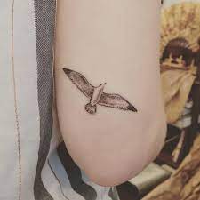 Stick And Poke Tattoo Tattoos Hand Tattoos Seagull Tattoo