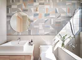 Bagno moderno celeste la tonalità carta da zucchero della scala del celeste conferisce un aspetto elegante e raffinato. Rivestimenti Bagno Moderni Per Fare La Differenza Con Stile Living Corriere