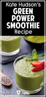 The 4 Green Smoothie Recipes Celebrities Drink To Stay Slim Recipe Green Smoothie Recipes Smoothie Recipes Green Detox Smoothie