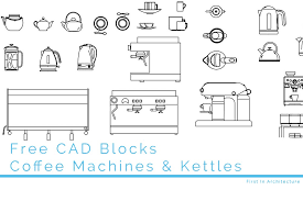 Çad ülkesi vize isteyen ülkeler arasındadır. Free Cad Blocks Coffee Machine Cad Blocks Kettles And Teapots