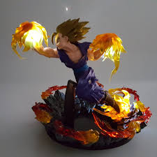 Gohan Fire Rock Base Led Light Anime Dragon Ball Super Anime Dragon Ball Dragon Ball Super
