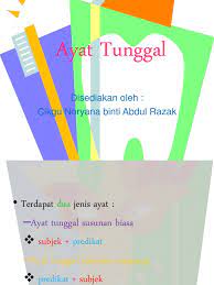 Maybe you would like to learn more about one of these? Ayat Tunggal Pdf