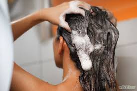 Image result for women washing their hair