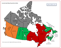 Canada is located on the north american continent. Canada Heat Map Excel Template Indzara